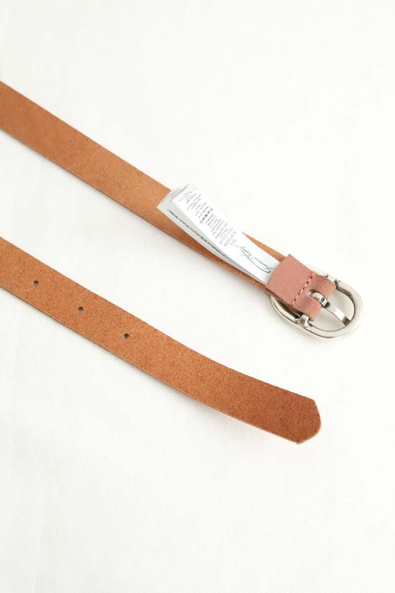 Ceinture en cuir American Vintage  Camel