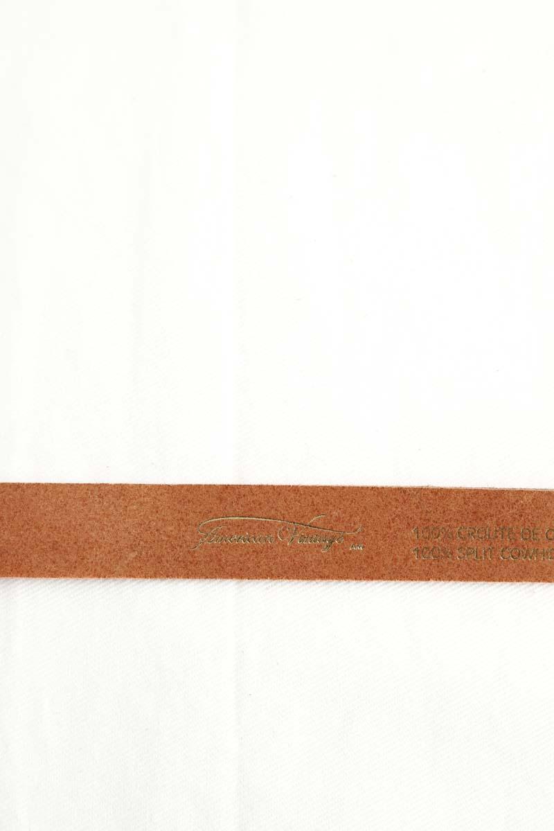 Ceinture en cuir American Vintage  Camel