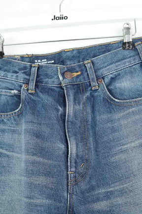 Jean droit Saint Laurent  Bleu