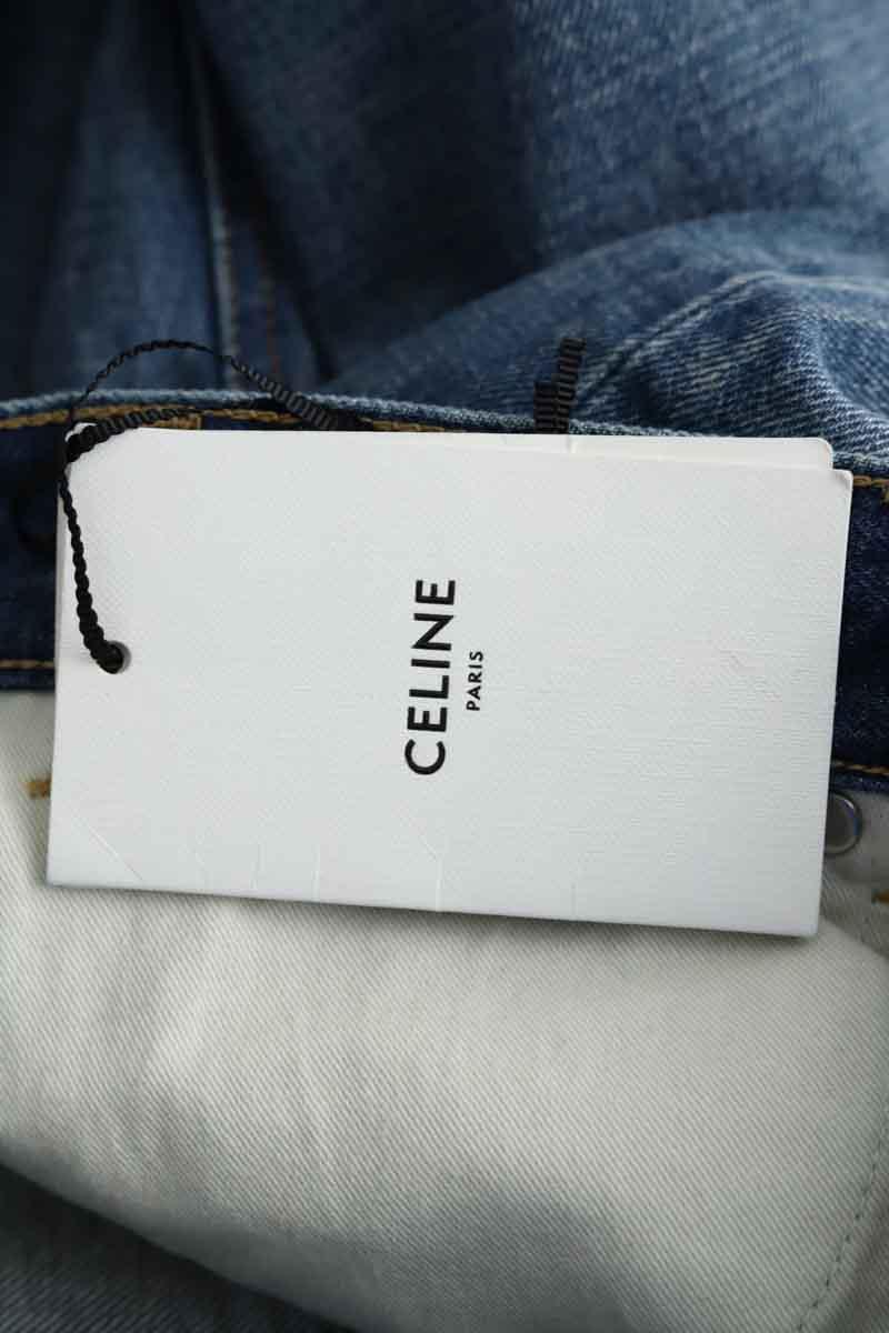 Jean droit Saint Laurent  Bleu