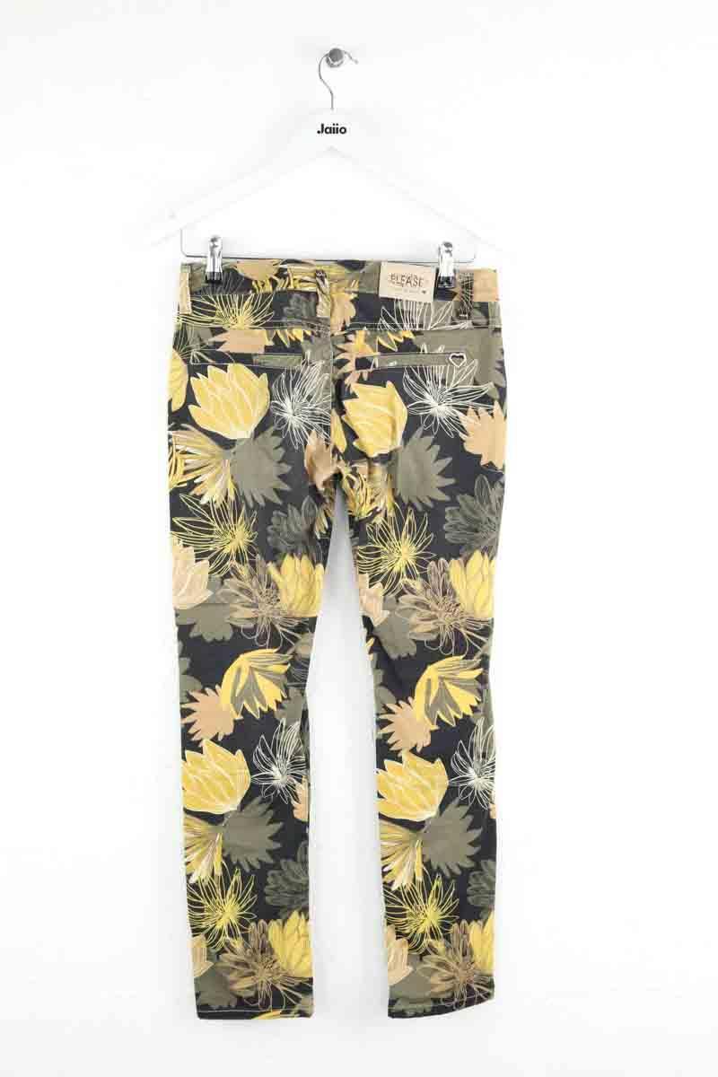 Pantalon slim Please  Jaune