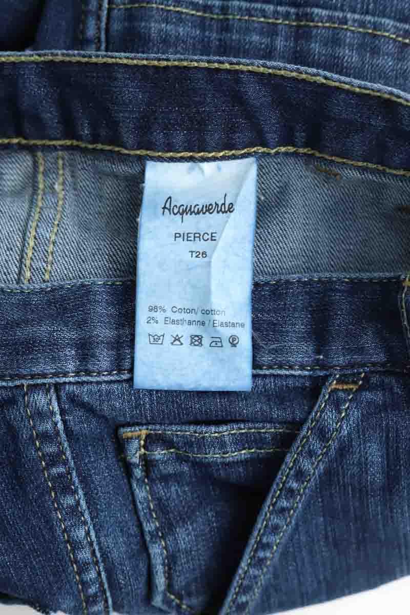 Jean droit Acquaverde  Bleu