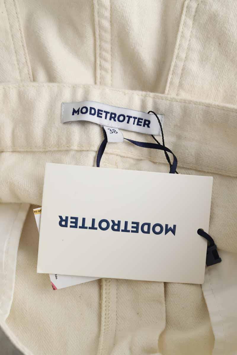 Pantalon droit Modetrotter  Beige