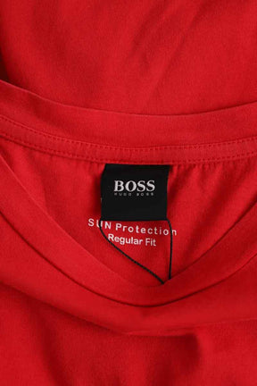 T-shirt Boss  Rouge