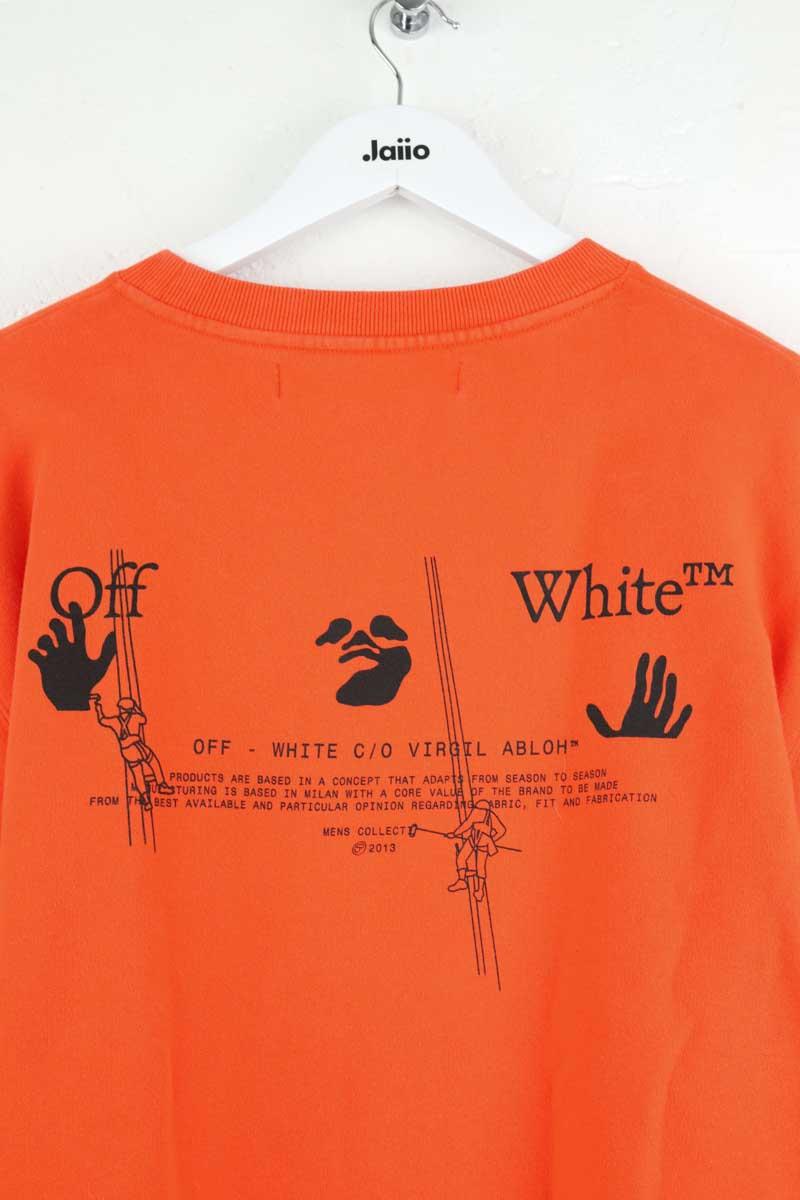 Pull Off White  Orange