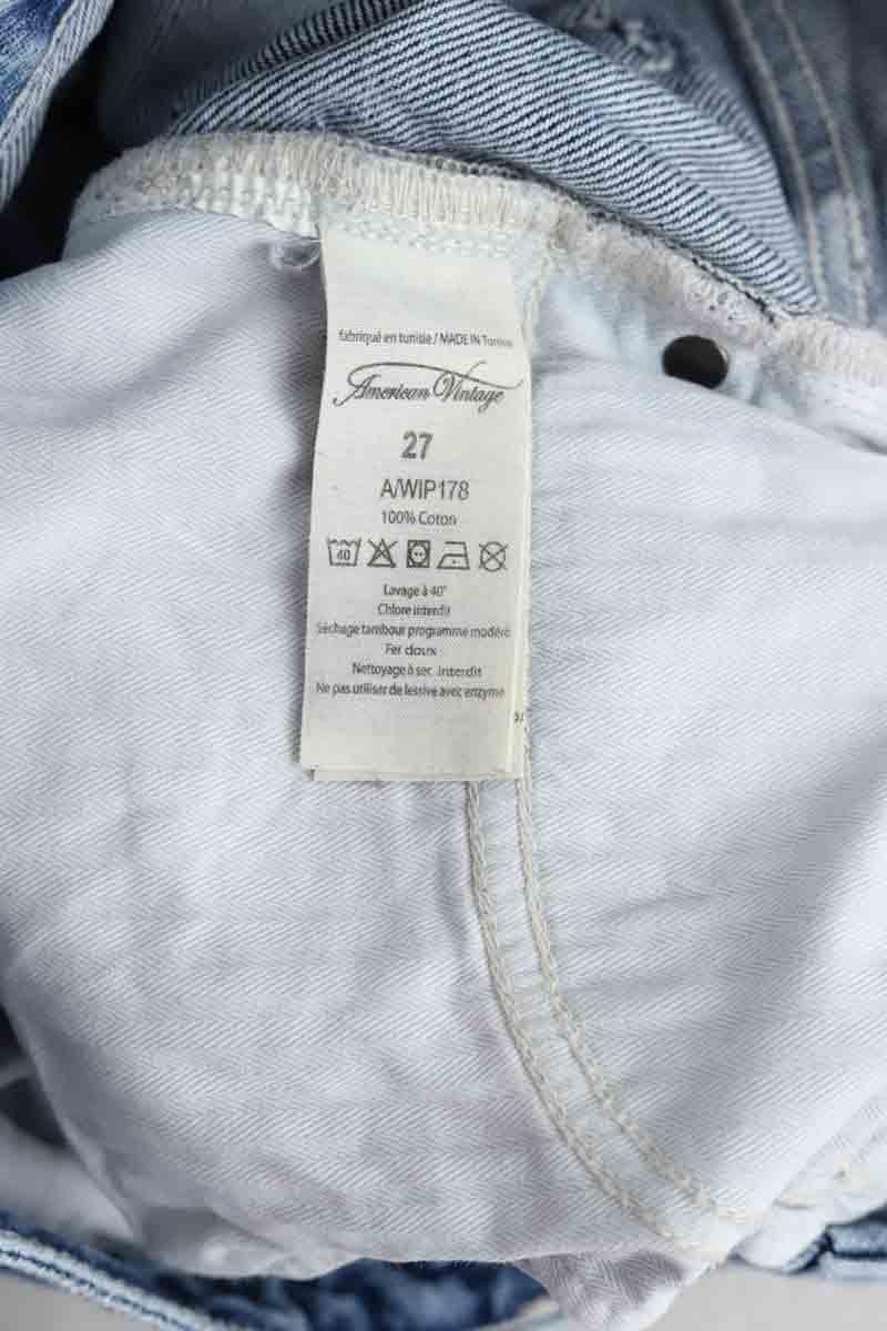 Jean droit American Vintage  Bleu