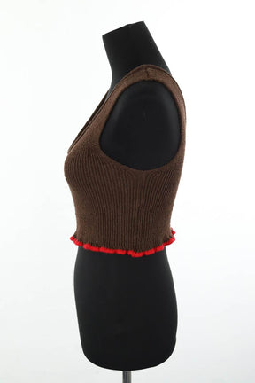 Top Jacquemus  Marron