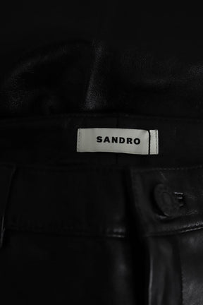 Pantalon droit Sandro  Noir