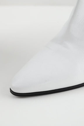 Boots Saint Laurent West Chelsea Blanc