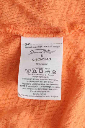 T-shirt American Vintage  Orange