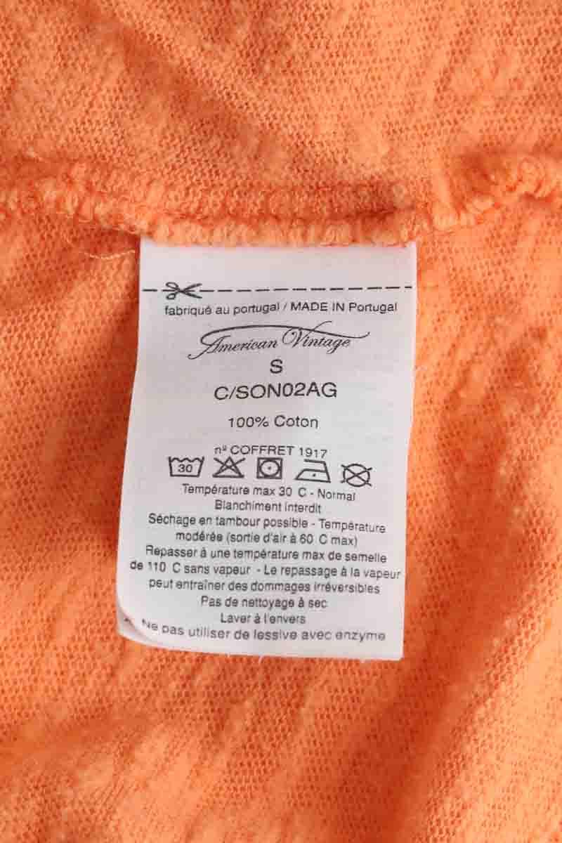 T-shirt American Vintage  Orange