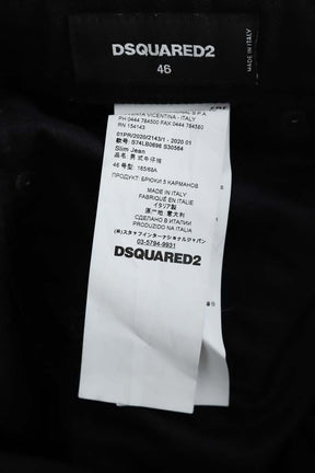 Jean droit Dsquared2  Noir