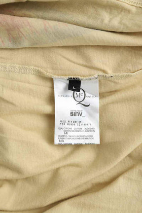 T-shirt Alexander McQueen  Beige