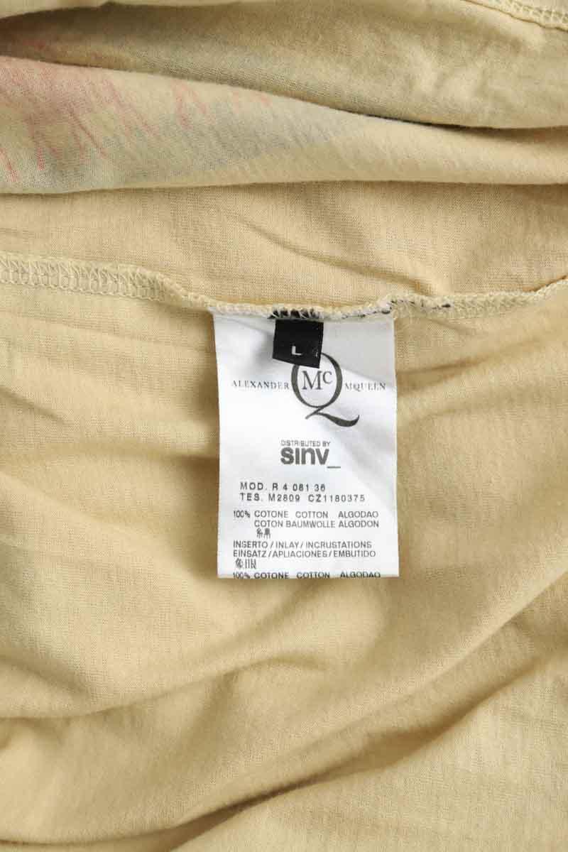 T-shirt Alexander McQueen  Beige