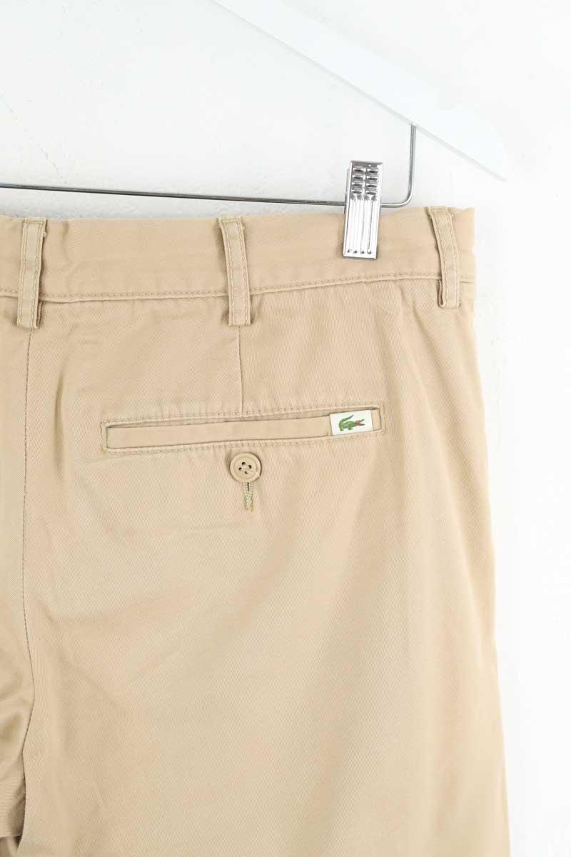 Pantalon droit Lacoste  Marron
