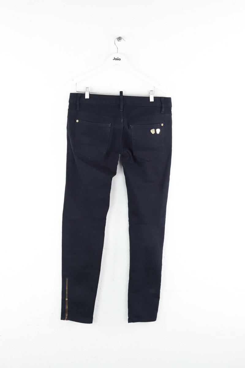 Jean droit Dsquared2  Bleu