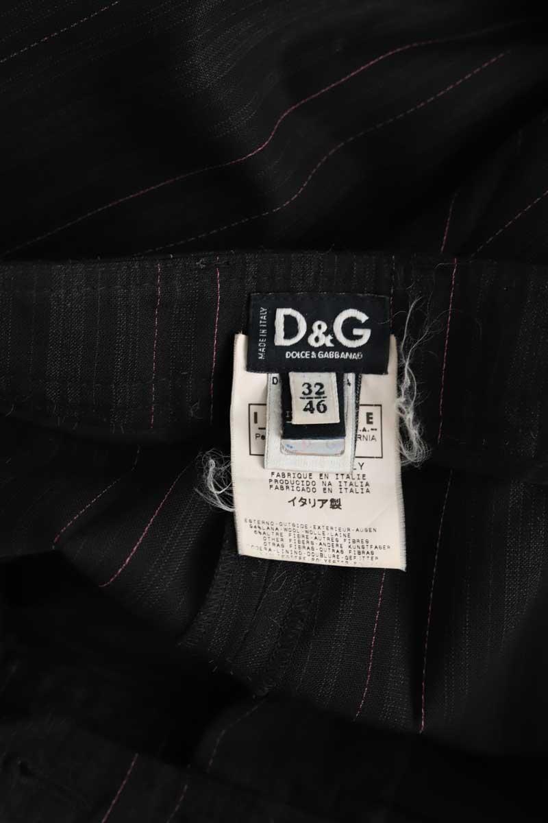 Pantalon droit Dolce & Gabbana  Noir