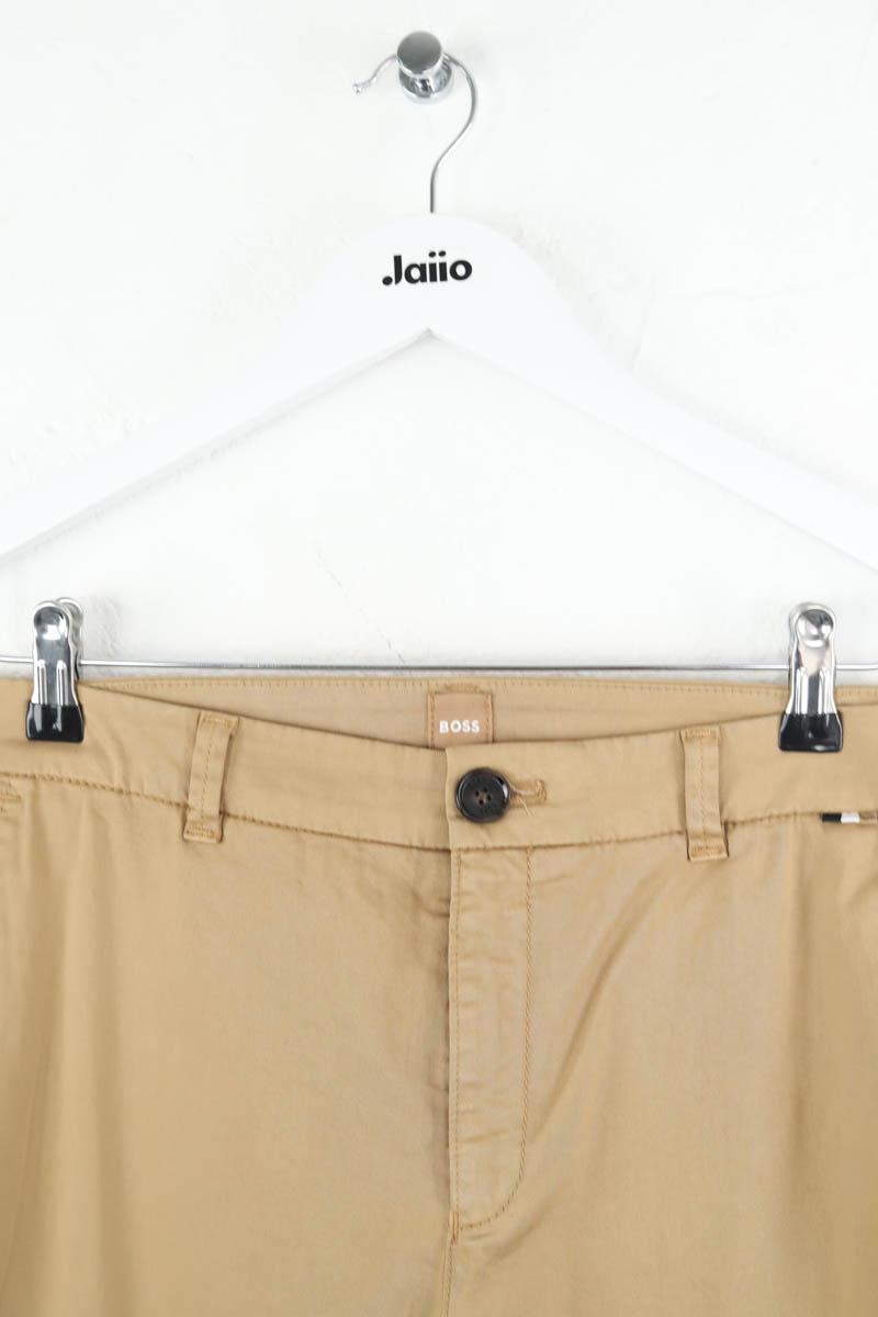 Pantalon droit Boss  Beige