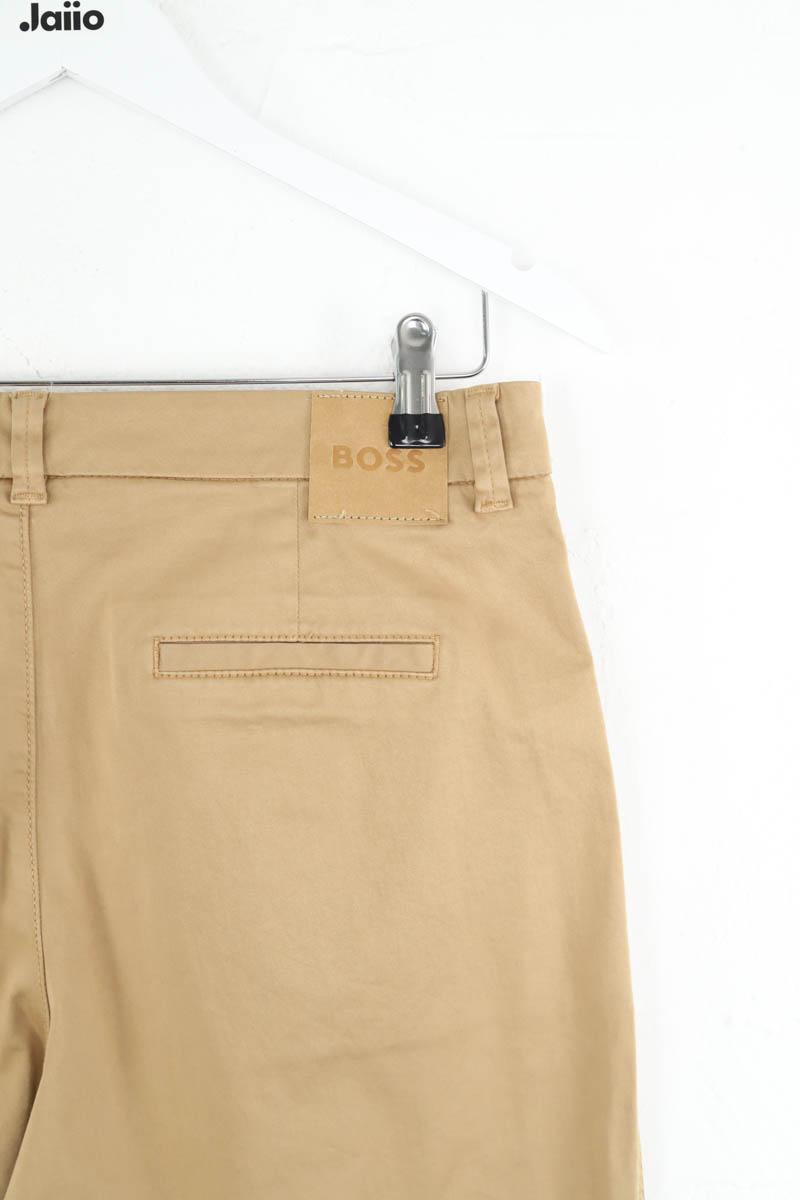 Pantalon droit Boss  Beige