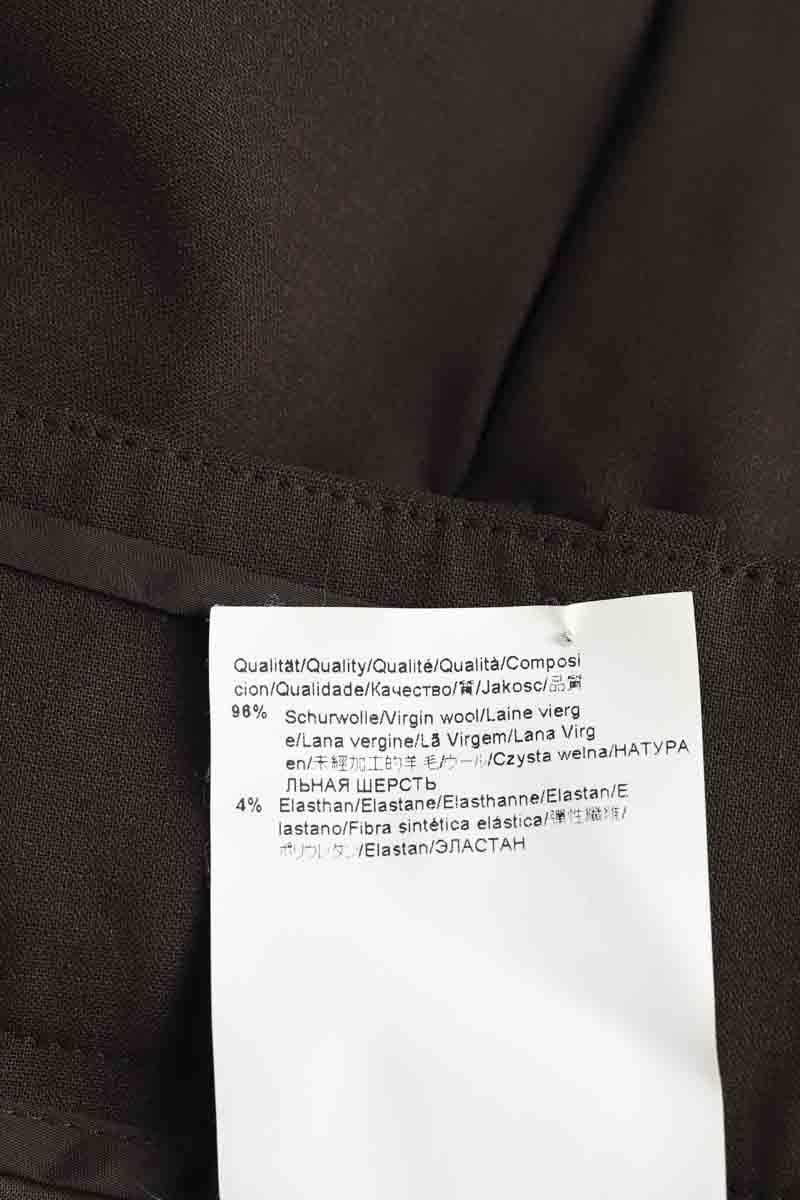 Pantalon droit Boss  Marron