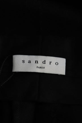 Pantalon droit Sandro  Noir