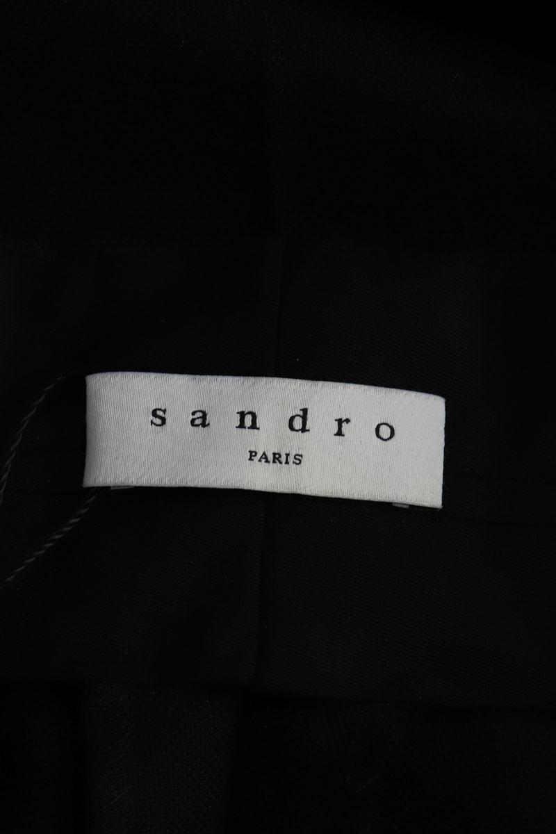 Pantalon droit Sandro  Noir