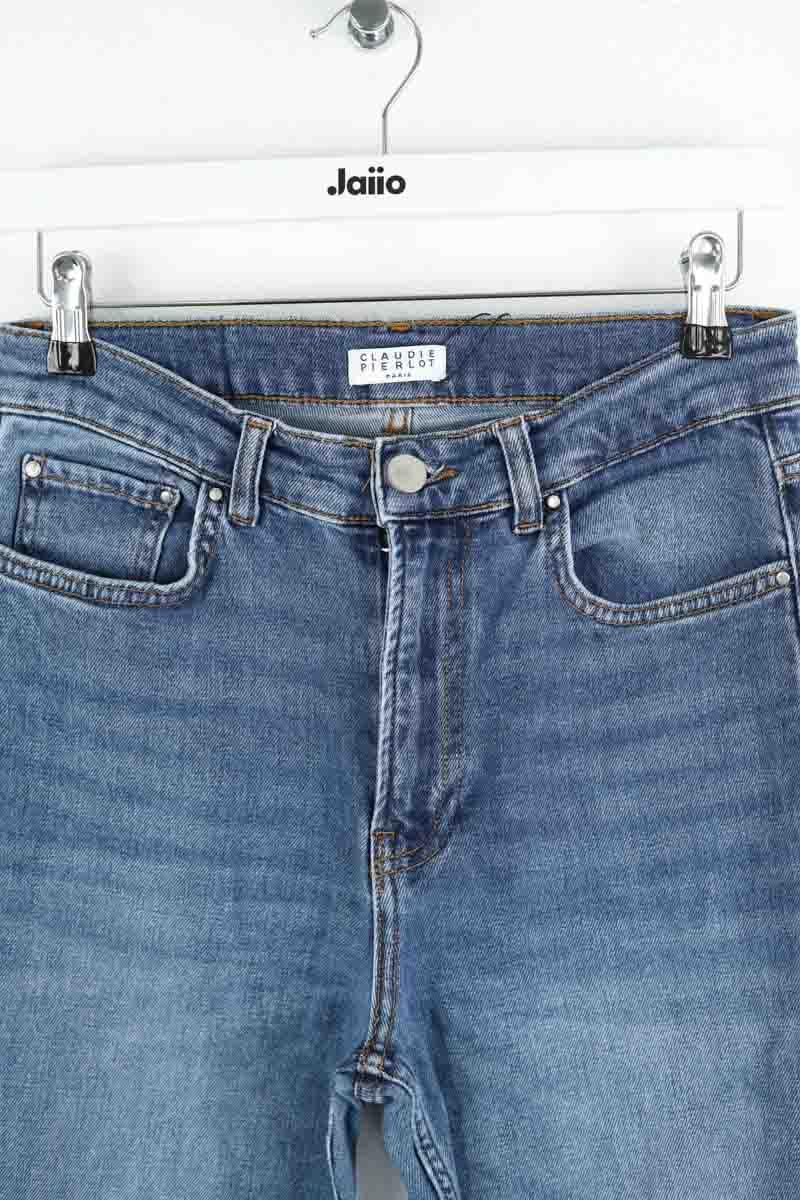 Jean droit Claudie Pierlot  Bleu