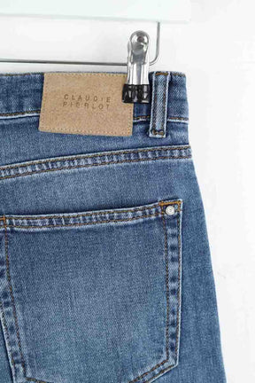 Jean droit Claudie Pierlot  Bleu
