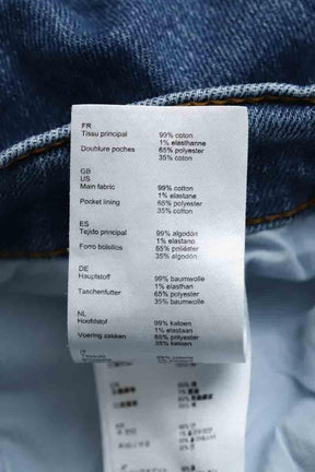 Jean droit Claudie Pierlot  Bleu