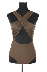 Maillot de bain marron
