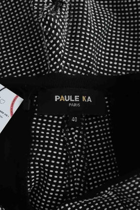 Pantalon droit Paule Ka  Noir