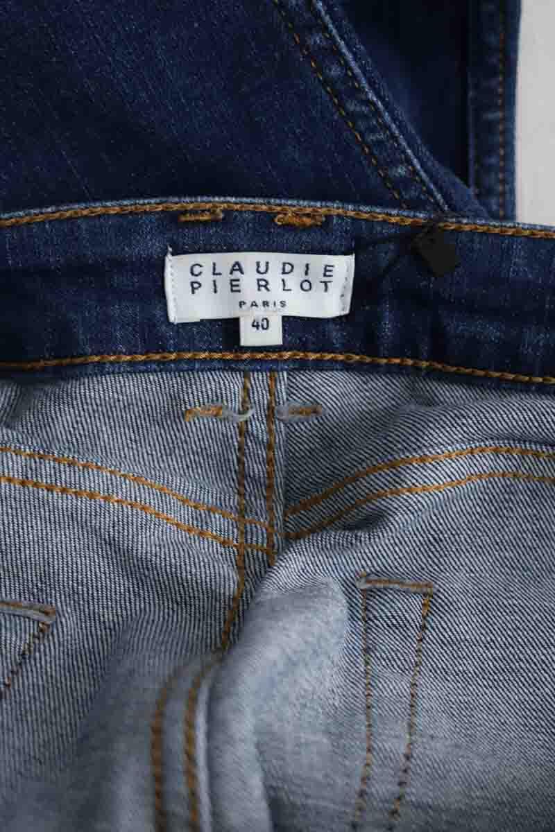 Jean droit Claudie Pierlot  Bleu
