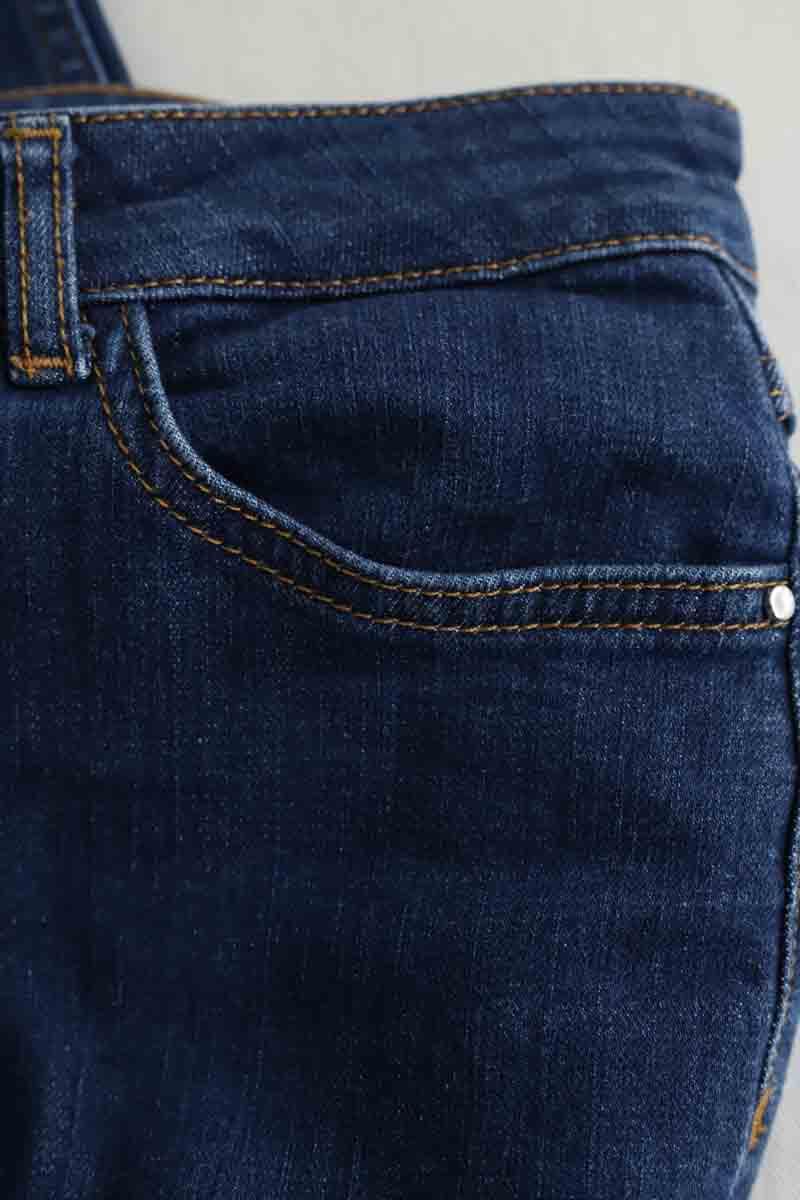Jean droit Claudie Pierlot  Bleu