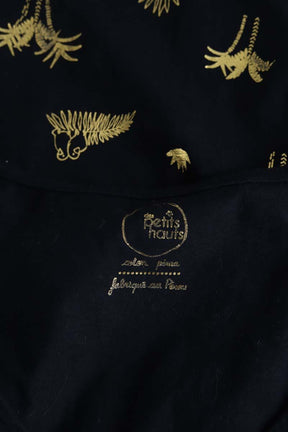 Top Des Petits Hauts  Noir