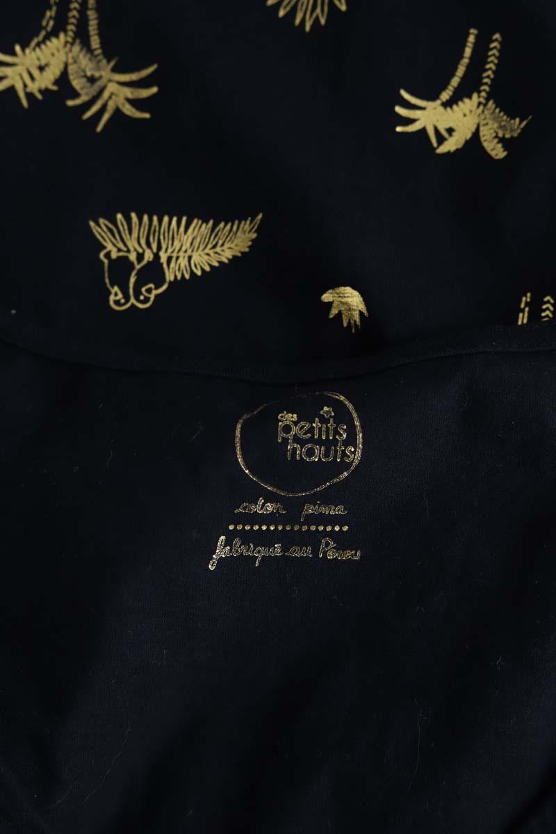 Top Des Petits Hauts  Noir