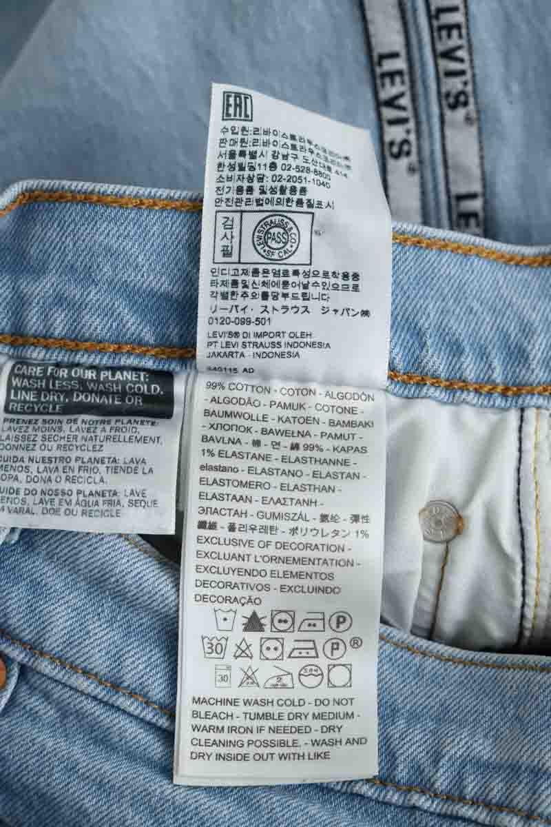 Jean droit Levi's  Bleu