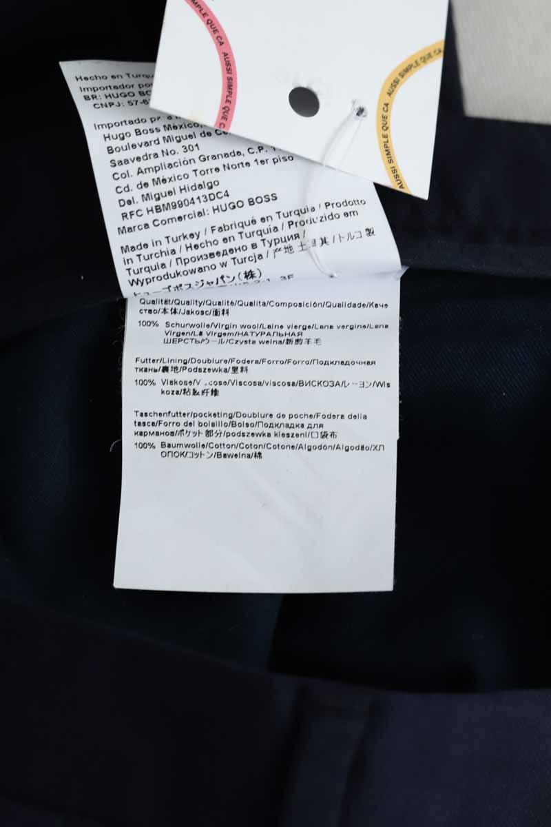 Pantalon droit Hugo Boss  Bleu