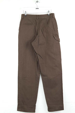 Pantalon droit Yohji Yamamoto  Marron
