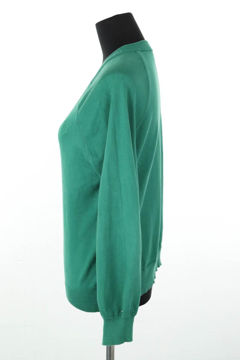 Pull Tommy Hilfiger  Vert