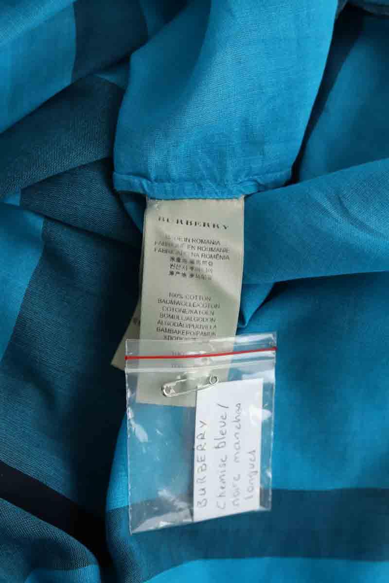 Chemise Burberry  Bleu