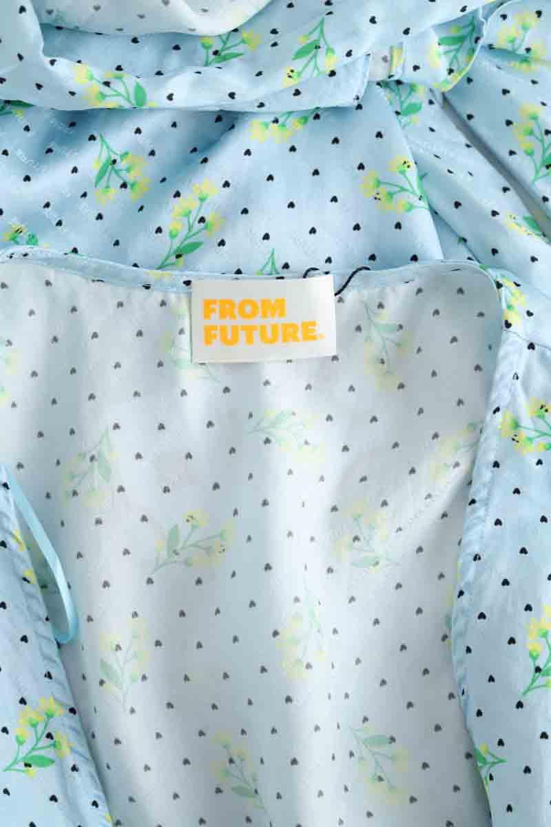 Robe From Future  Bleu