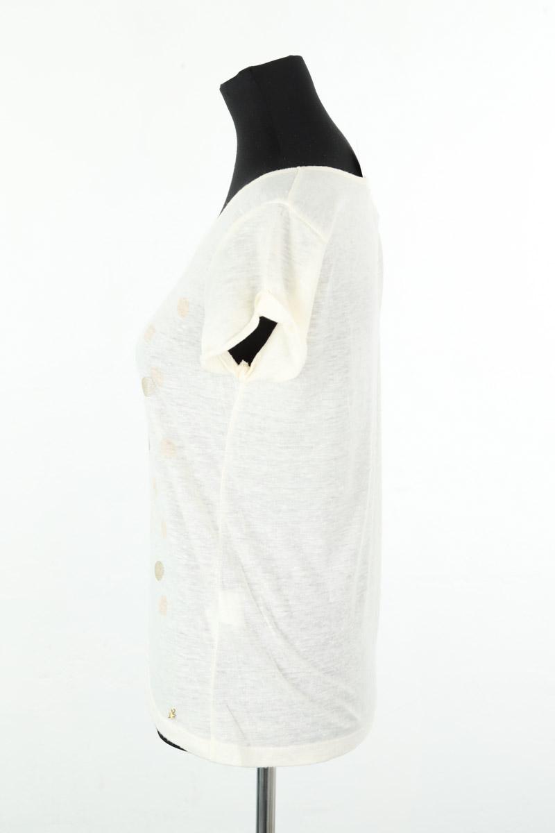 T-shirt Des Petits Hauts  Jaune
