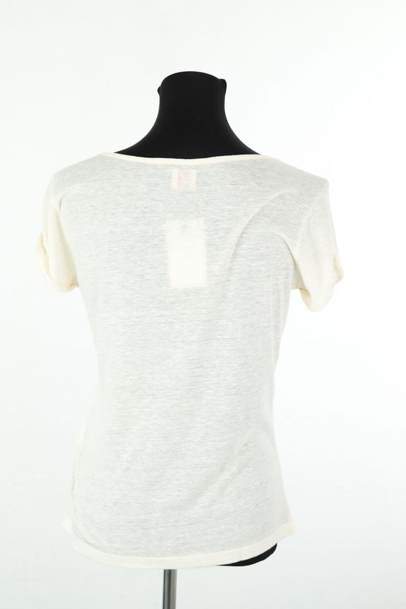 T-shirt Des Petits Hauts  Jaune
