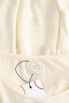 T-shirt Des Petits Hauts  Jaune