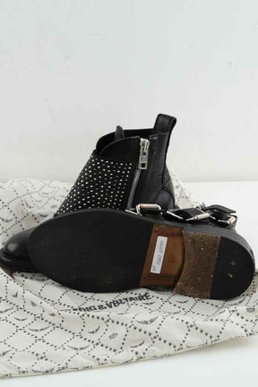 Boots à boucles Zadig & Voltaire  Noir