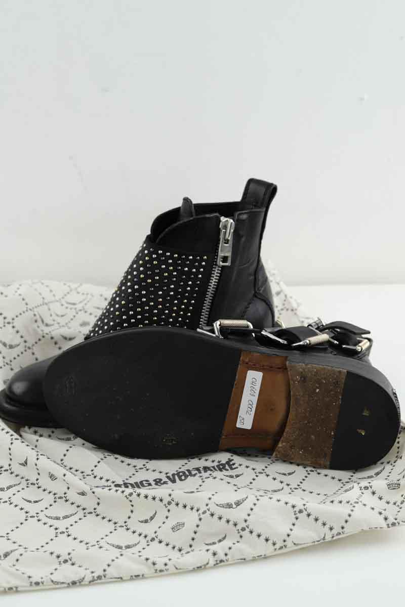 Boots à boucles Zadig & Voltaire  Noir
