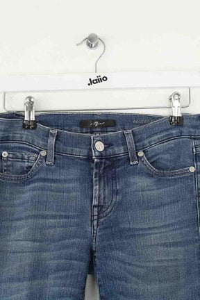 Jean slim 7 For All Mankind  Bleu