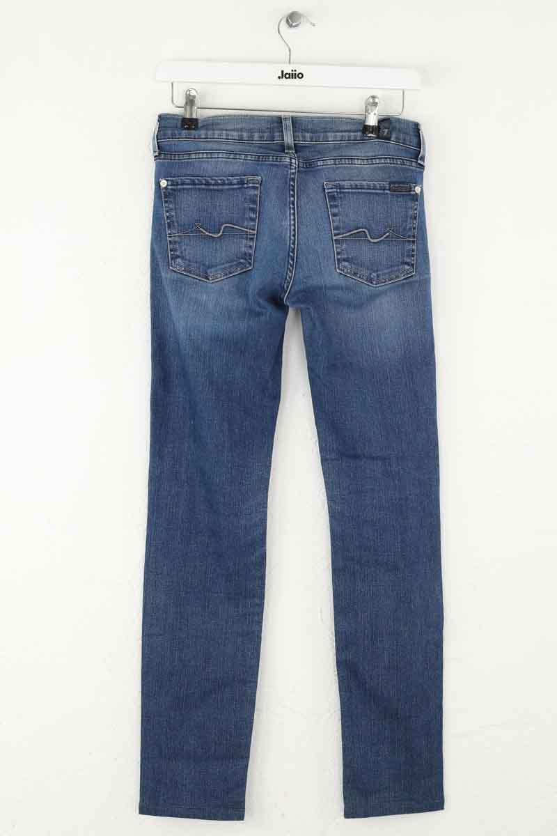 Jean slim 7 For All Mankind  Bleu