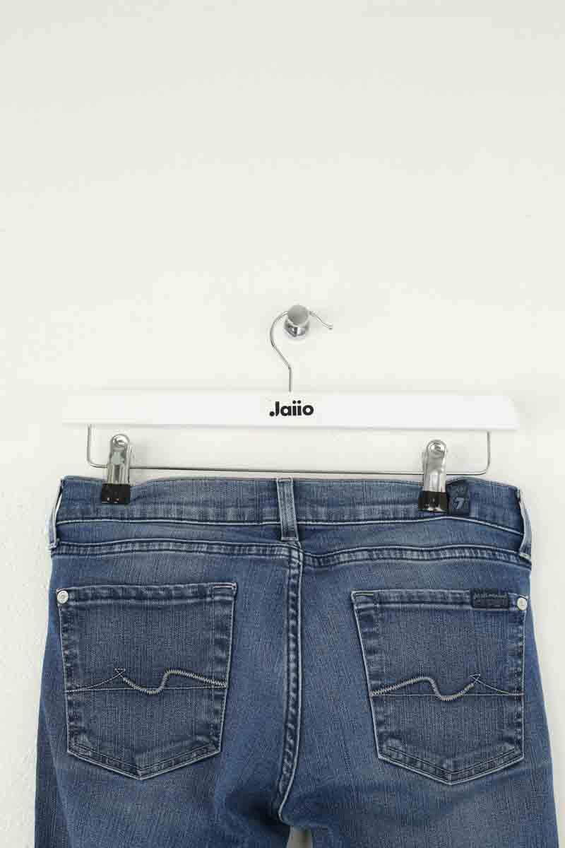 Jean slim 7 For All Mankind  Bleu