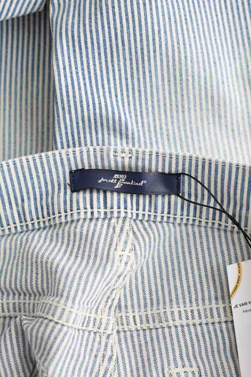 Pantalon droit 7 For All Mankind  Bleu